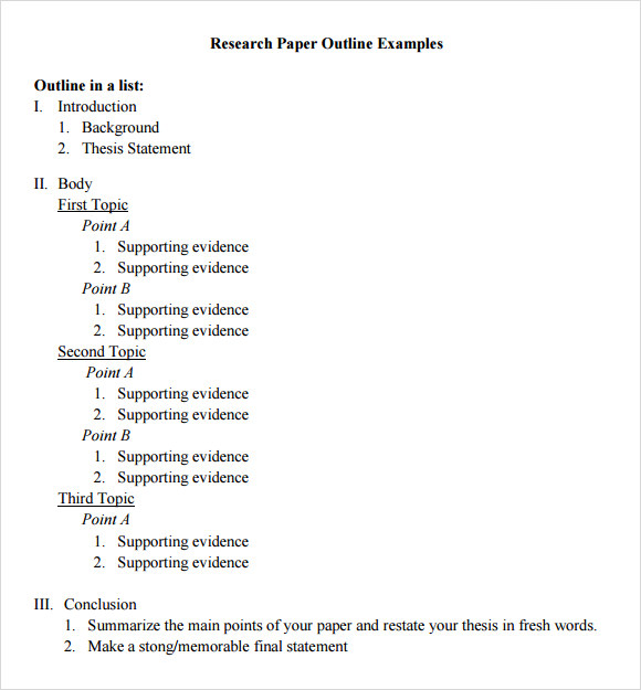 Winston churchill research paper outline