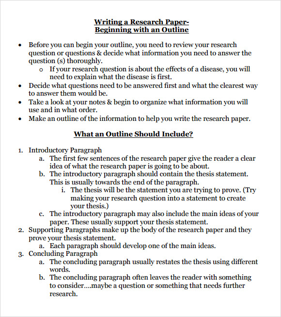 how to do a research essay